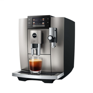 Jura E8 Automatic Coffee Machine -  Midnight Silver