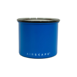 Airscape Classic 4 inch Coffee Canister - Matte Blue