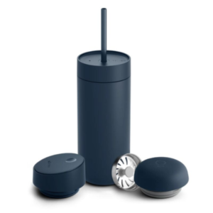 Fellow Carter Bundle Slide Lid + Straw 16oz -Blue