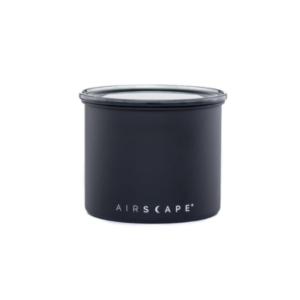Airscape Classic 4 inch Coffee Canister - Matte Black