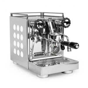 Rocket Appartamento Coffee Machine - Stainless Steel w/ White