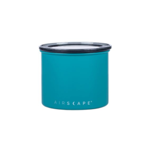 Airscape Classic 4 inch Coffee Canister - Matte Turquoise