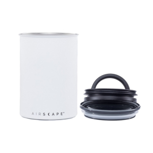 Airscape Classic 7 inch Coffee Canister - Chalk White