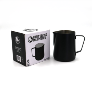 Rhino Classic Milk Pitcher 450ml/15oz - Black