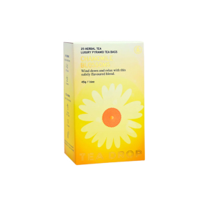 Tea Drop Chamomile Blossoms Pyramid Tea Bag - Box 25