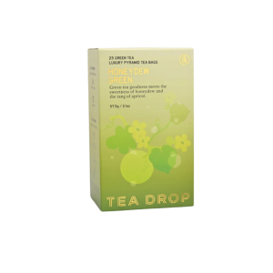 Tea Drop Honeydew Green Pyramid Tea Bag - Box 25