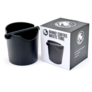 Rhinowares Waste Tube Black Coffee Knock Bin