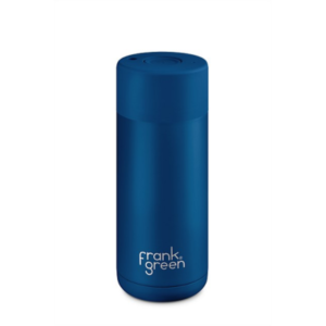 Frank Green Ceramic Reusable Coffee Cup - 16oz/475ml - Deep Ocean