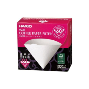 Hario V60 Paper Filters 1 Cup (100) Box
