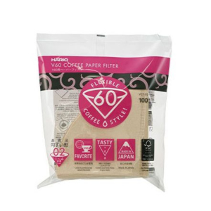 Hario V60 Paper Filters 2 Cup - Natural (100)