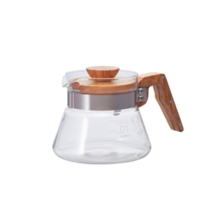 Hario V60 Server - Olive Wood 400ml coffee server
