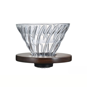 Hario V60 Dripper 02 - Glass Walnut
