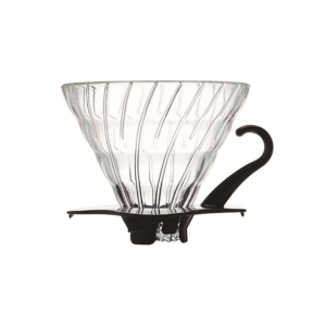 Hario V60 Dripper Glass Black 2 cup