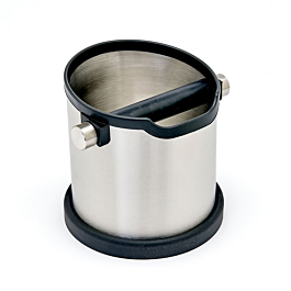 Rhino Stainless Steel Knock Box – Durable Espresso Coffee Knock Box ...