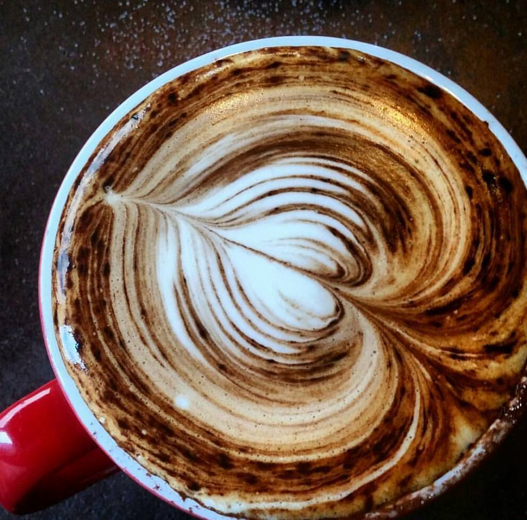 Mocha made with the Honduras Maria Sofia Milla Single Origin Coffee