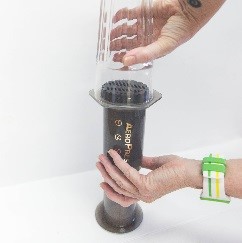 AeroPress Coffee, Step 8