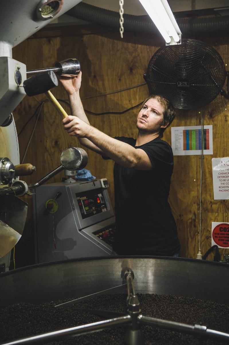 Doug Thew, Head Roaster Crema Coffee Garage