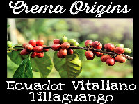 Ecuador Vitaliano Tillaguango Single Origin Coffee
