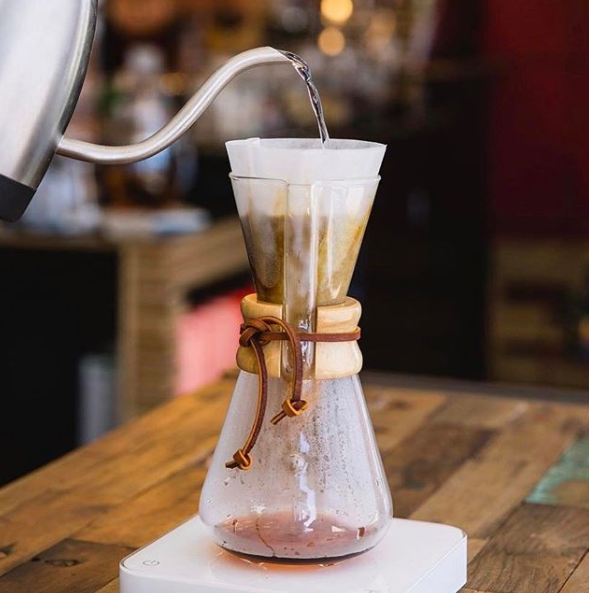 Chemex Coffee at Crema Coffee Garage