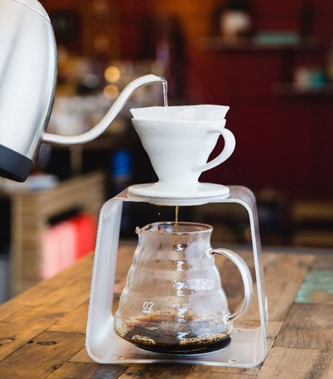 Pour Over Coffee at Crema Coffee Garage