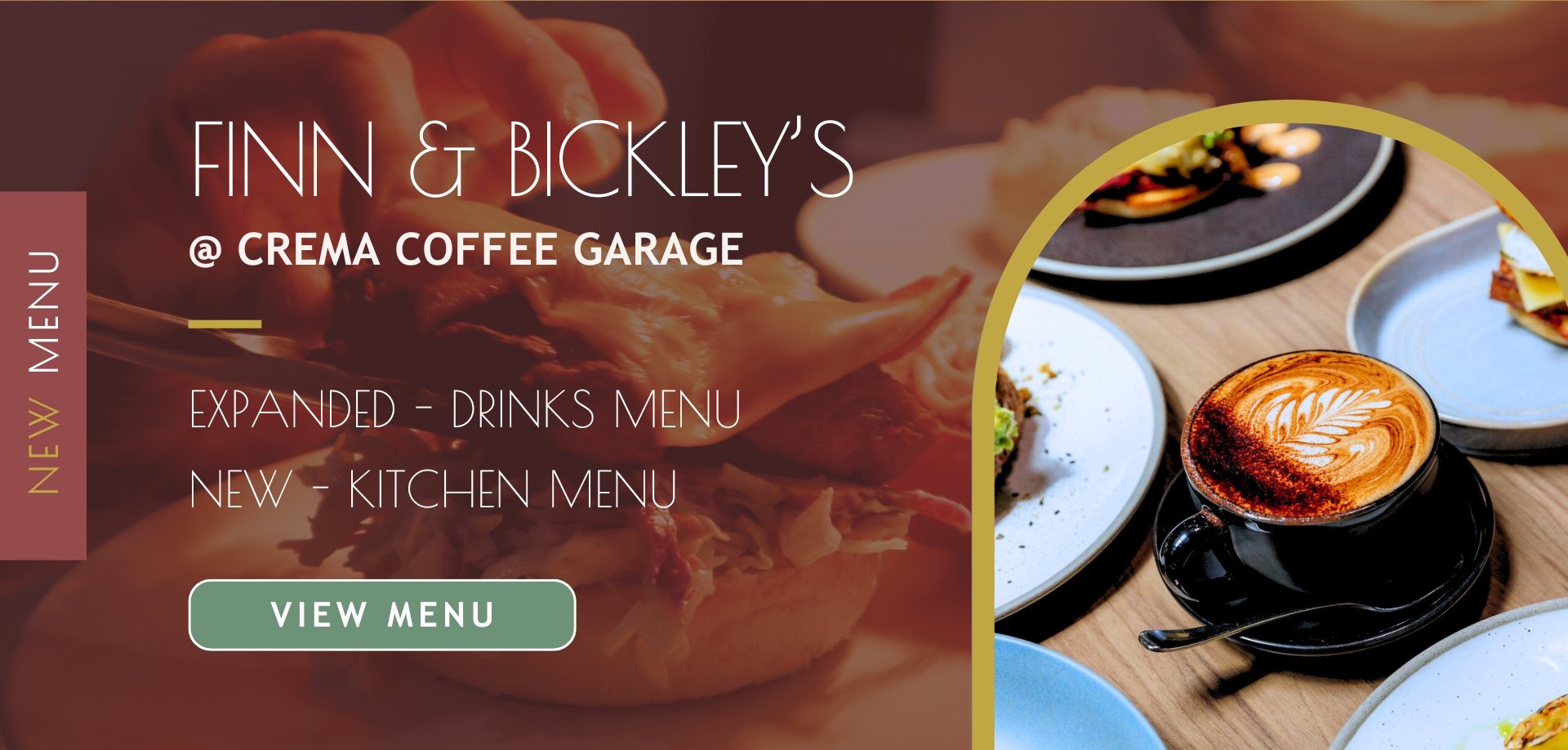 Finn & Bickley's Menu