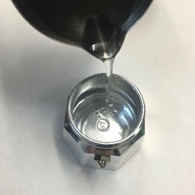 stove top, brewing guide, step 1