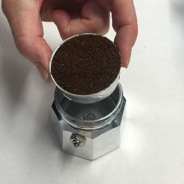 stove top, brewing guide, step 2