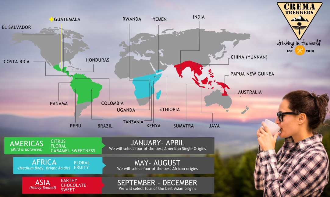 Crema Trekkers Guatemala Single Origin