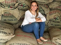 Anny Ruth Pimentel of Finca Loma La Gloria in El Salvador
