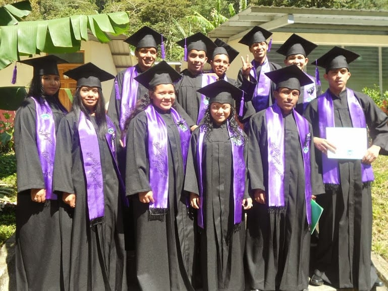 La Bastilla Technical Agricultural High School Students