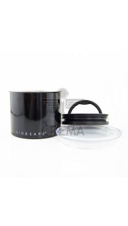 Planetary Design Airscape Classic 4 inch Coffee Canister, Obsidian Black