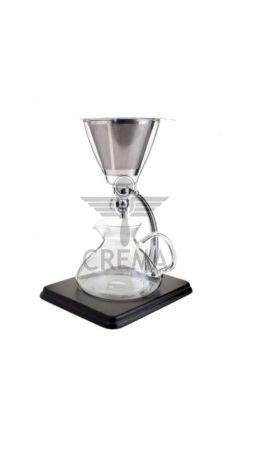 Yama Coffee/Tea Dripper Station Stainless Steel Cone Filter SIlverton