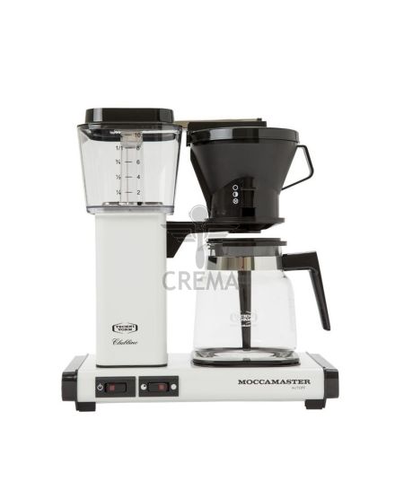 Moccamaster Classic 1.25L Coffee Maker by Technivorm in White