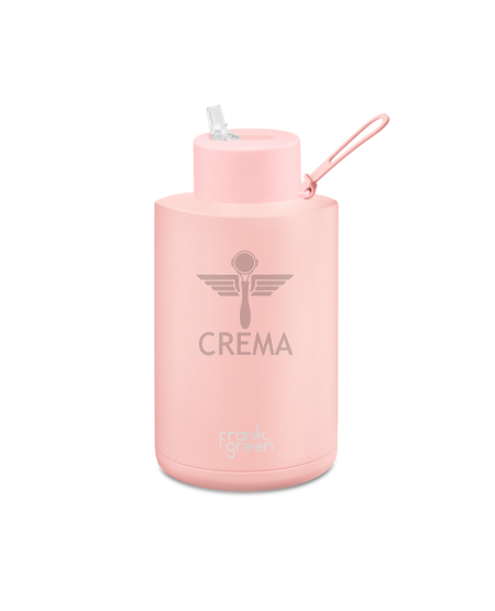 Frank Green Ceramic Reusable Bottle - 68oz/2,000ml - Blushed Pink 