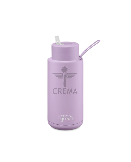 Frank Green Ceramic Reusable Bottle - 34oz/1,000ml - Lilac Haze