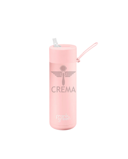 Frank Green Ceramic Reusable Bottle - 20oz/595ml - Blushed Pink