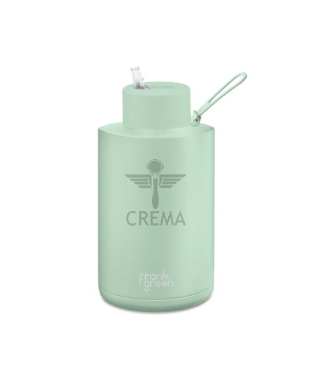 Frank Green Ceramic Reusable Bottle - 68oz/2,000ml - Mint Gelato
