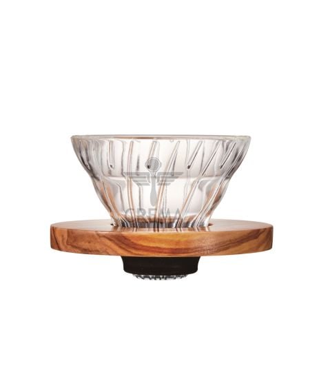 Hario V60 Olive Wood Dripper - 1 Cup