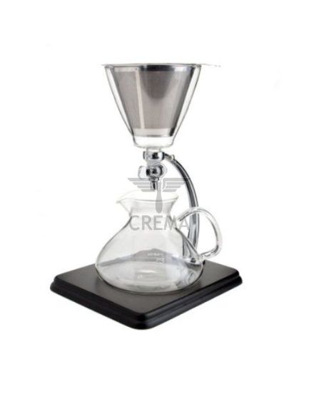 Yama Coffee/Tea Dripper Station Stainless Steel Cone Filter SIlverton