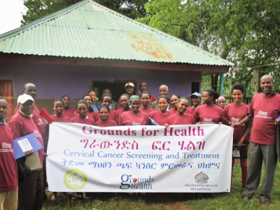 Ethiopia Coffee Cooperation, Cervical Cancer Prevention, Grounds for Health