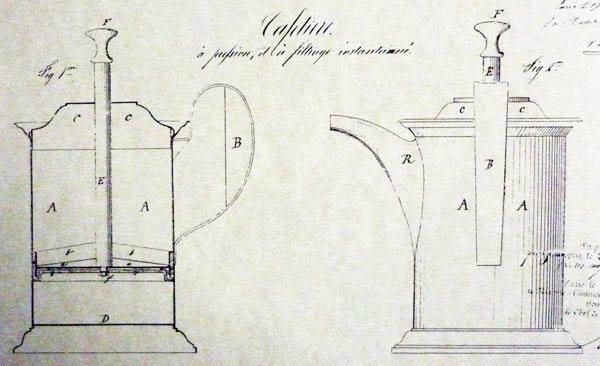 Mayer & Delforge French Press Patent 1852