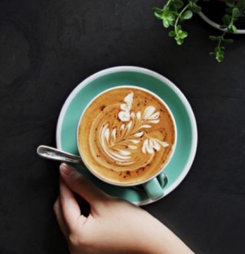 Latte Art in Coffee