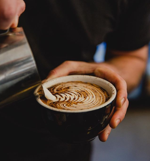 Latte Art by Crema Coffee Garage