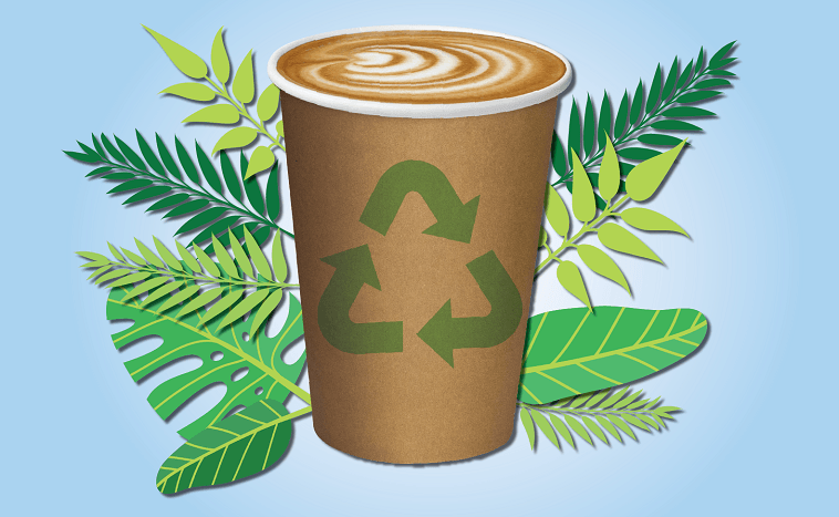 Recyclable Disposable Coffee Cups