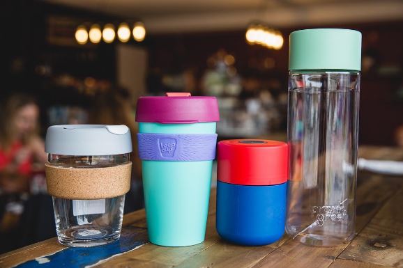KeepCup and Frank Green Reusbale Cups, Crema Coffee Garage, Ethical Coffee Series
