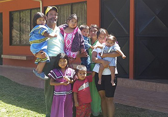 Brenes Family on Finca Auroma Panama