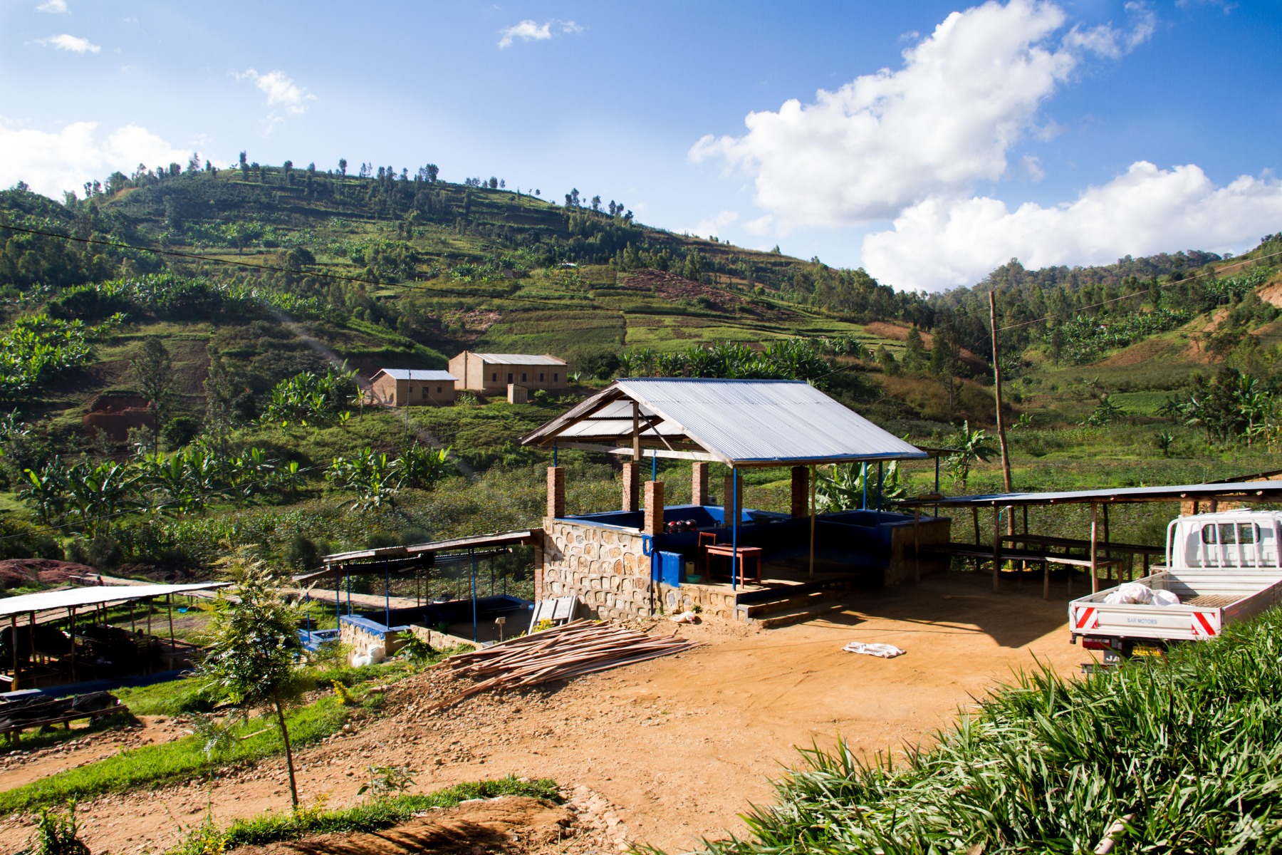 Rugali Coffee Washing Station, Rwanda