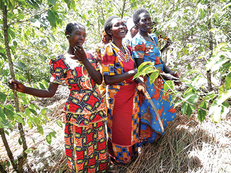 Rwanda Women Coffee Producers; image by Aleida Stone