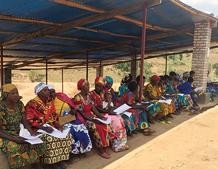 Rwanda Women Coffee Producers; image by Aleida Stone